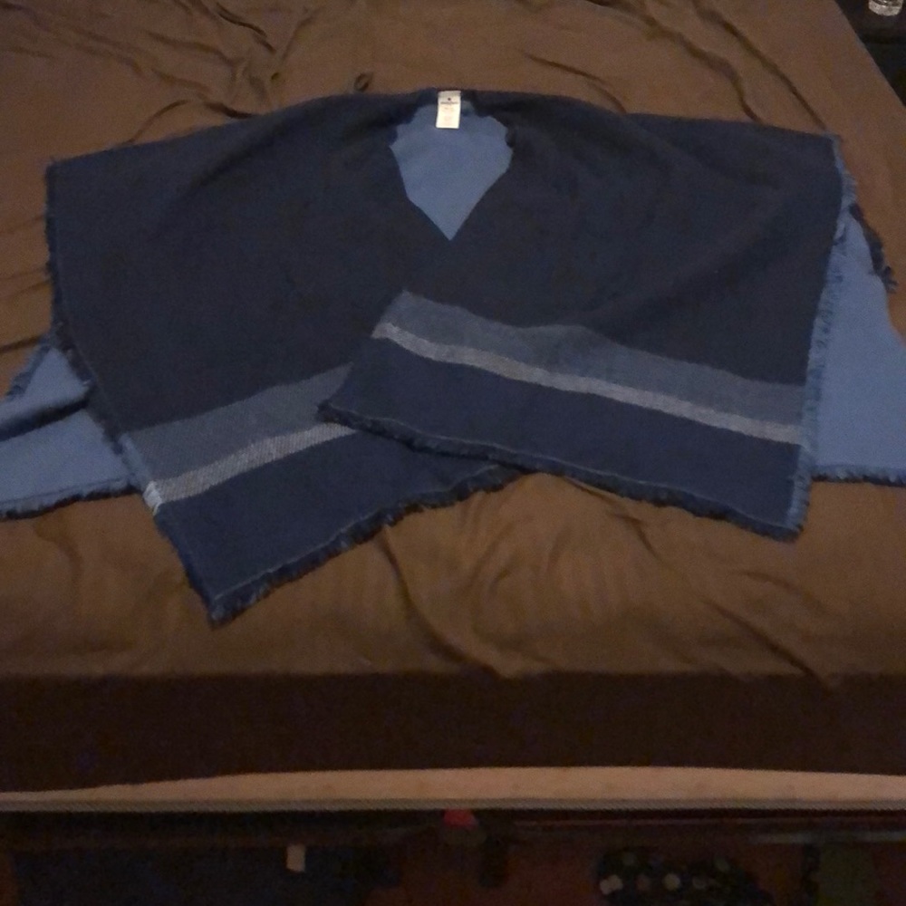 Navy blue shawl